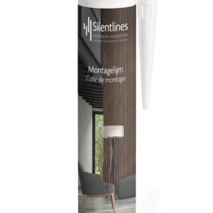 Silentlines montagekit zwart